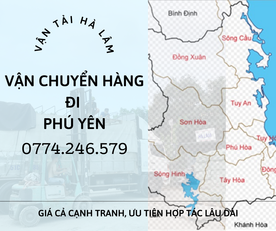 Vận chuyển hàng từ Hà Nội đi Phú Yên