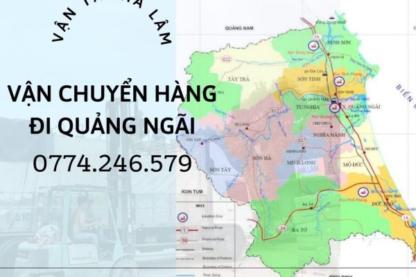 Vận chuyển hàng đi KCN Tịnh Phong