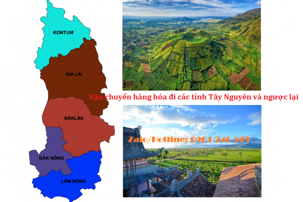 Nhận vận chuyển hàng hóa đi Các tỉnh Miền núi