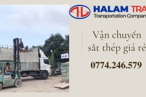 Vận chuyển hàng sắt thép